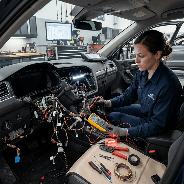 Sửa chữa hệ thống điện ô tô tại Thành Nam Auto