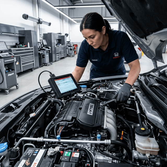 Sửa chữa động cơ Honda City tại Thành Nam Auto