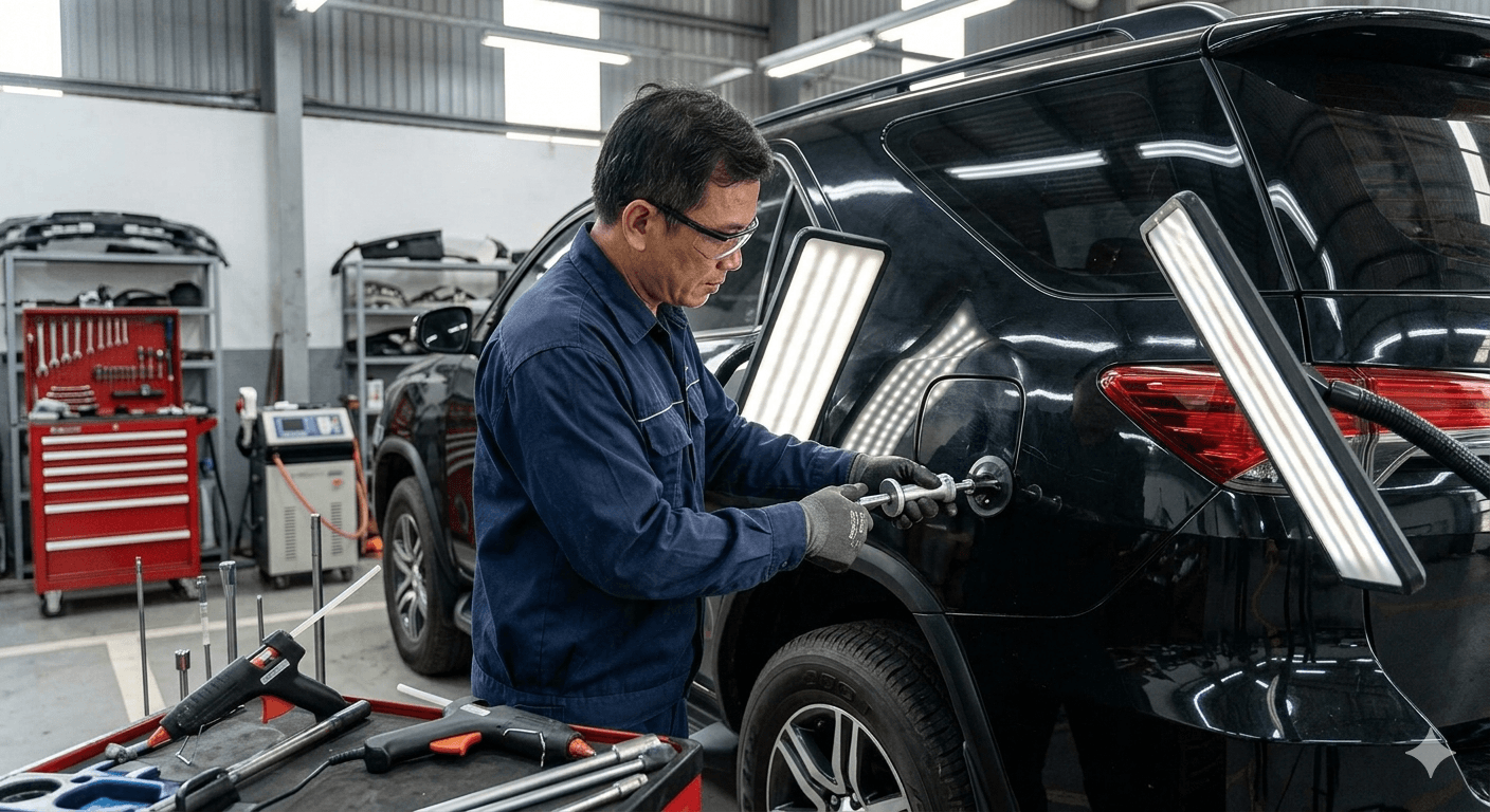 Sửa chữa thân vỏ